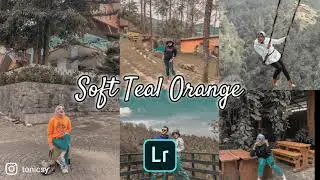 Soft teal and orange || free download ligjtroom presets dng 2021 || lightroom mobike editing