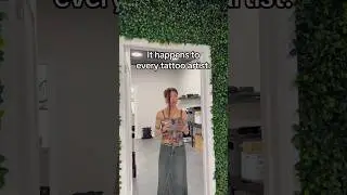 It happens to every tattoo artist #tattooart #tattoolover