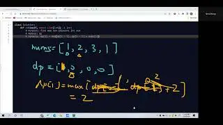 Leetcode 198. House Robber. Dynamic Programming. Python