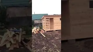 7х3  ХОЗБЛОК+ДРОВНИК+ ДУШ+С/У за 156.000руб