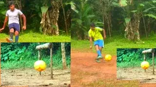football 3 feet post shooting challenge | part-1| royal world