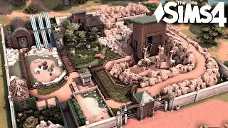 Willow Creek Zoo | No CC | The sims 4 | Stop motion Speed