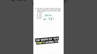 Easy ACT trick once you know what to look for! #ACT #actmath #mathtrick #math #maths
