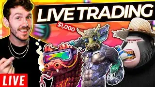 TRADING NFTs LIVE! FINDING THE NEXT 100X BLUECHIP NFT! (NFT TRADING STRATEGIES) JERZY NFT