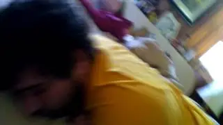 Mr. Doofey takes a dump on his brother while he's sleeping