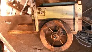 ✅🔨fare un carretto in legno riciclato hand cart ( parte 6/9 )