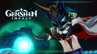 Genshin impact  - Xiao Sacrifice & Chasm Escape But More Epic!!