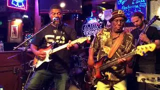 Jubu Smith at The Monday Blues Jam. Maui Sugar Mill. The Thrill Is Gone. August 2018.
