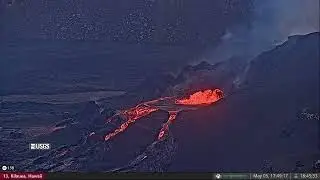 May 5, 2025: Pistoning Action Returns to Kilauea Volcano