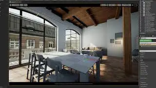 San Francisco Loft - Test on lighting with Unreal Engine