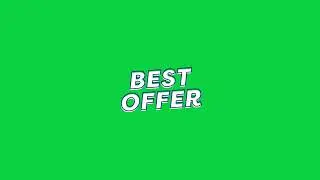 online shopping flash sale limited sales buy now animation effect green green