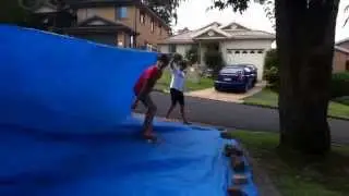 Tarp Surfing