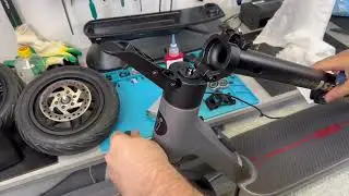 Ninebot F3 как разобрать и собрать электросамокат. 