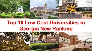 Top 10 LOW COST UNIVERSITIES IN GEORGIA New Ranking