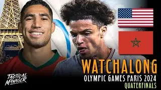 USA vs Morocco Live watchalong | USMNT 2024 Olympics