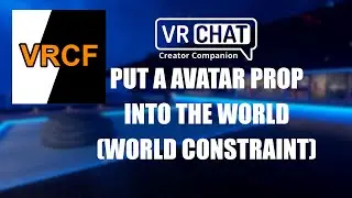 How to make vrchat avatar prop placed into a world - VRCFury tutorial