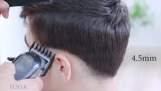 haircut | learn fade hair cutting tutorial video | asmr barber elnar