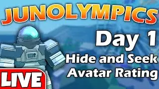 🌟 JUNOLYMPICS DAY 1 | HIDE AND SEEK & AVATAR RATING