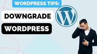 How To Downgrade Wordpress 5.6 To An Older Version