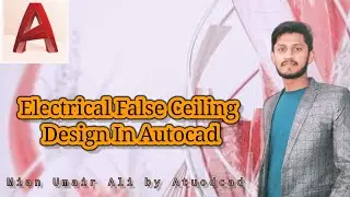 Electrical False Ceiling Design In Autocad Class 9
