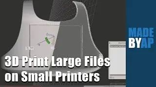 Meshmixer Tutorial: Cut-up Large Files for Small 3D Printers | MADE by AP