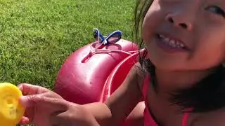Spring or Summer Toddler Fun Outdoor Fun Activities #snow #blippi #fun