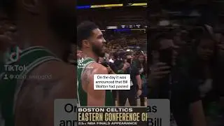 The Latest Celtics NBA Finals Ritual (Bill Walton)