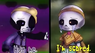 Hug me. I'm scared. |Dreamtale| |Nightmares and Dream| |Undertale AU|