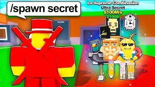The Biggest ADMIN ABUSE in Roblox Steal a Brainrot..