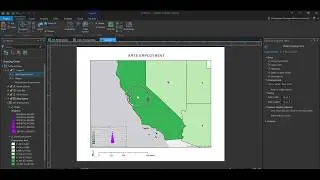 How to create printable maps using layouts in ArcGIS Pro.