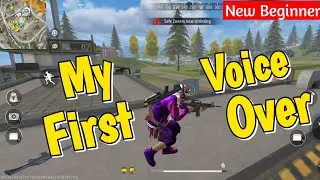This is my First Voice Over GAMEPLAY | Free Fire Max |