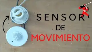 ¿Cómo hacer una INSTALACIÓN de SENSOR de MOVIMIENTO a FOCO? - Tutorial ¡fácil y rápido!
