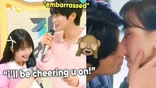 Eunchae *teasing* Sangmin on his new drama (she just SPOILED their comeback choreo again!)
