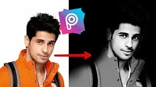 Dark Portait Editing Tutorial In Picsart || Dark Light Edit By Dk Editing & Tech Tips