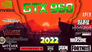 🍀Nvidia GTX 960 2GB in 30 Games  (2022-2023)
