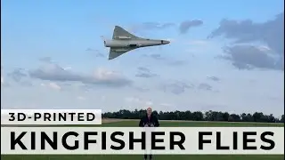 Flying a 3D-Printed Prototype of our Mach 0.75 Model Aircraft