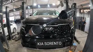 Замена оси ШРУСа (карданного вала).. kia sorento 2021-2023 