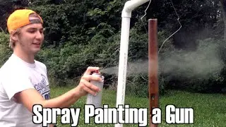 How To Spray Paint a Gun Tutorial