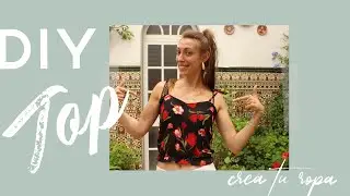 DIY blusa tirantas con patrón gratis (paso a paso) | @Degrenette