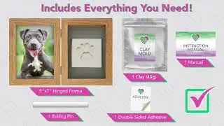 Shop Pet Paw and Claw Clay Imprint Kit by Luna Bean | Capture your Pets Paw and Claw for Forever