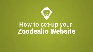 How to Set-up Your Zoodealio Website
