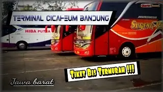 Terminal Cicaheum Bandung Jawa Barat