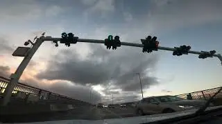 Drive at Tasman Bridge