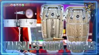 BASE DE CUMBIA TEMPO 90 / percusiones Congas, Guira, Timbales