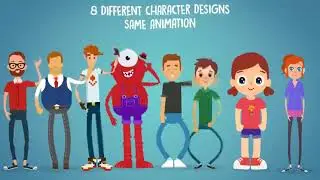 Rigmo   Rigged Character Animation Mockup   After Effects template   envato vide