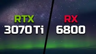RTX 3070 Ti vs RX 6800 - Test in 9 Games