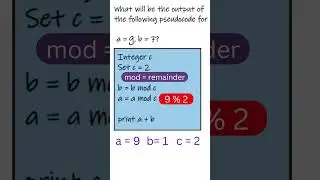 Capgemini pseudocode - 3 #shorts