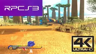 Sonic Unleashed in 4K Resolution (RPCS3) - Savannah Citadel Day Act 1 - GTX 1660 Ti/Core i7 9750H