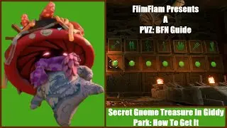 Secret Gnome Treasure In Giddy Park Guide PVZ: BFN
