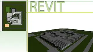 REVIT. УНИКАЛЬНАЯ ШКОЛА НА 640 УЧЕНИКОВ.ЧАСТЬ 2! СТЕКЛЯННАЯ КРЫША! UNIQUE SCHOOL.GLASS ROOF!